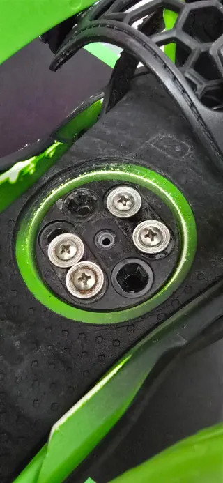 Fijaciones Snowboard Union Strata Verde