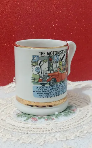 Taza Vintage The Motorist's Prayer