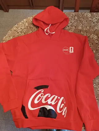 Sudadera Coca-Cola Roja