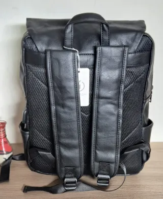 Zaino uomo nero ufficio tempo libero