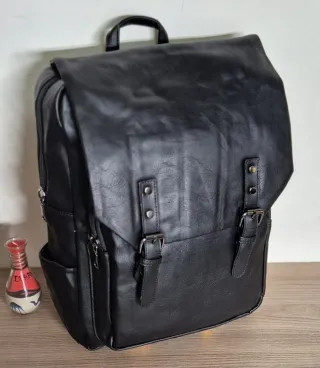 Zaino uomo nero ufficio tempo libero