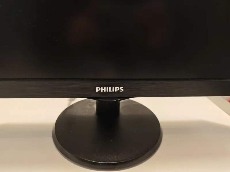 Monitor Philips 193V LED Negro. Incluye cable HDMI afbeelding 2