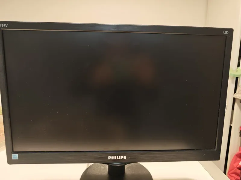Monitor Philips 193V LED Negro. Incluye cable HDMI afbeelding 3