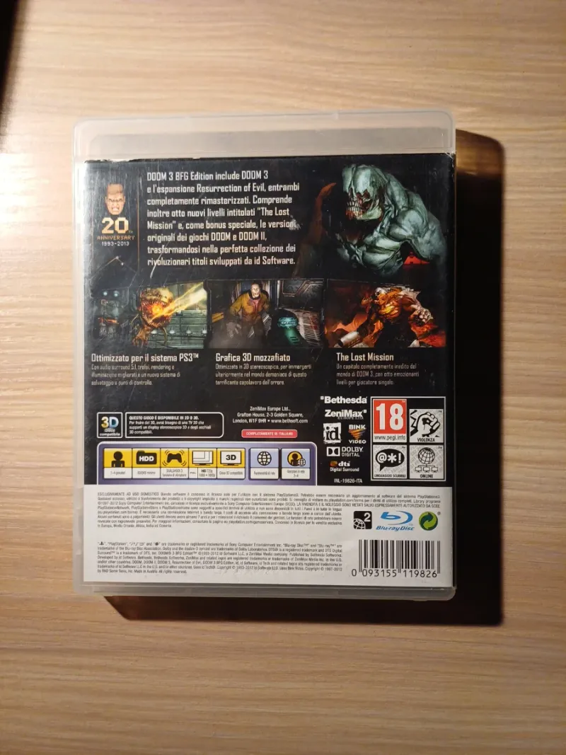 DOOM 3 BFG Edition PS3 afbeelding 2