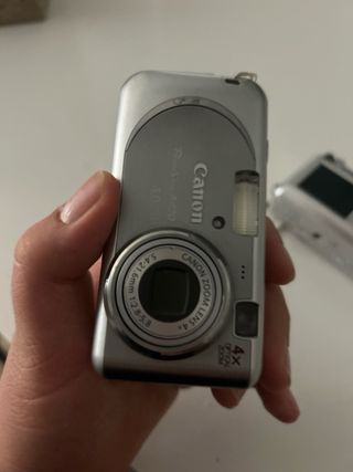 Lote 2 Cámaras Canon PowerShot A430 Para piezas