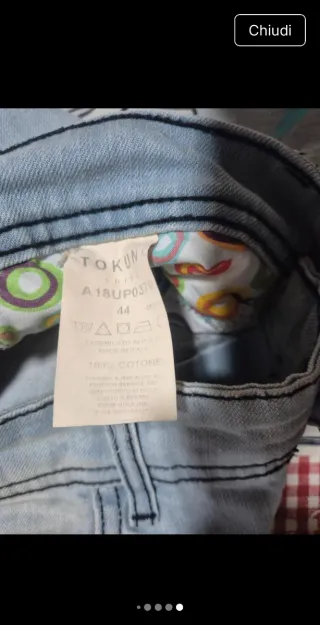Jeans Tokuno Shima TG 44