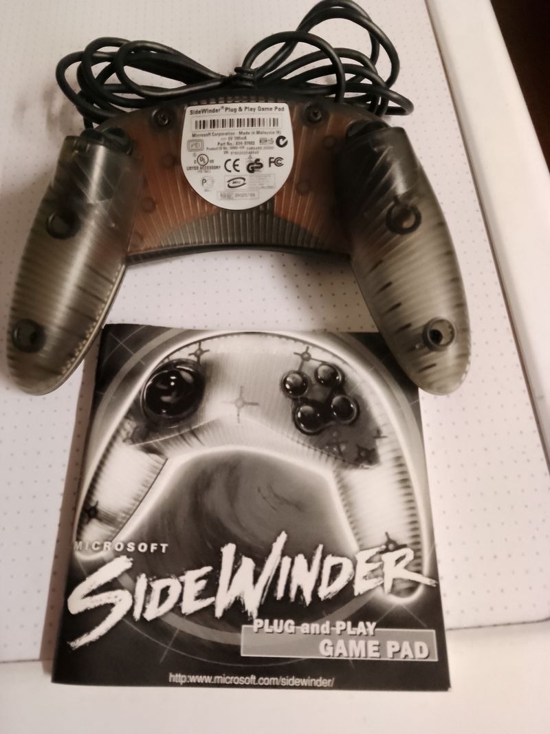 Microsoft SideWinder Game Pad USB afbeelding 4