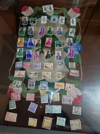 57 Sellos Ecuador, Paraguay, España