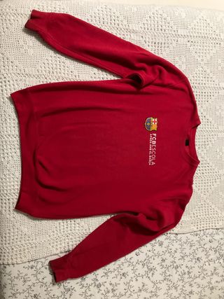 Sudadera FC Barcelona FCB Roja