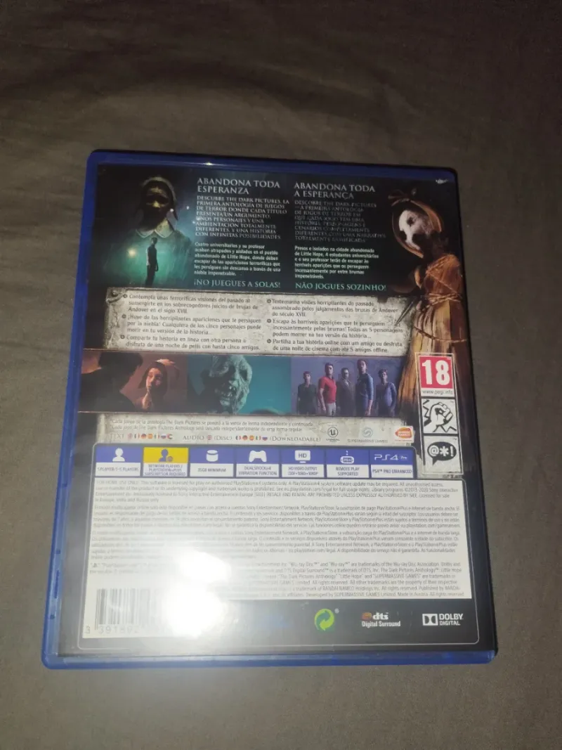 The Dark Pictures Anthology: Little Hope PS4 afbeelding 2