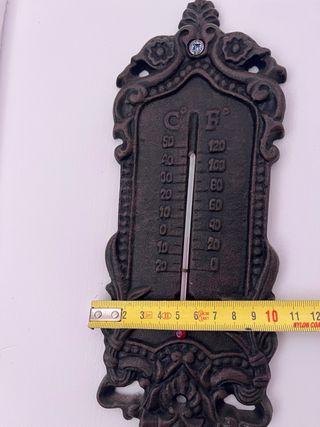 Termómetro de pared decorativo