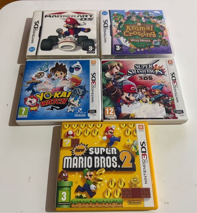 Pack 13 juegos Nintendo 3DS y DS español