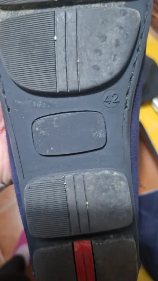 Zapatos de ante azul Soler & Pastor