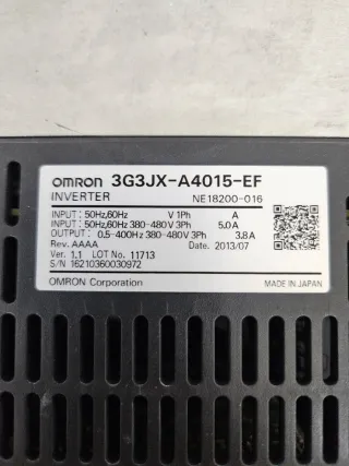 Inversor de Frecuencia OMRON JX 1.5kW