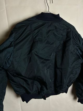 Chaqueta Bomber Alpha Industries Verde Naranja