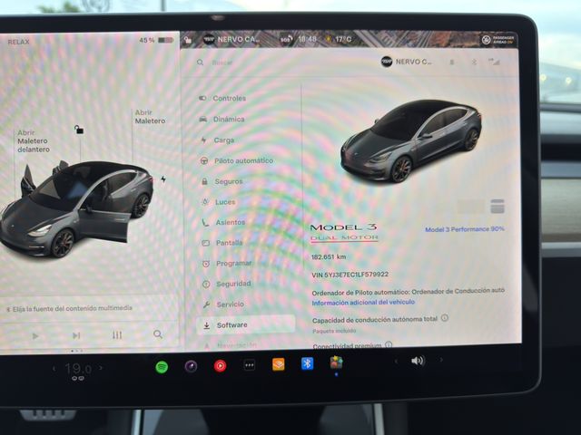 Tesla Model 3 PERFORMANCE 513CV FSD TOTAL 89.5%