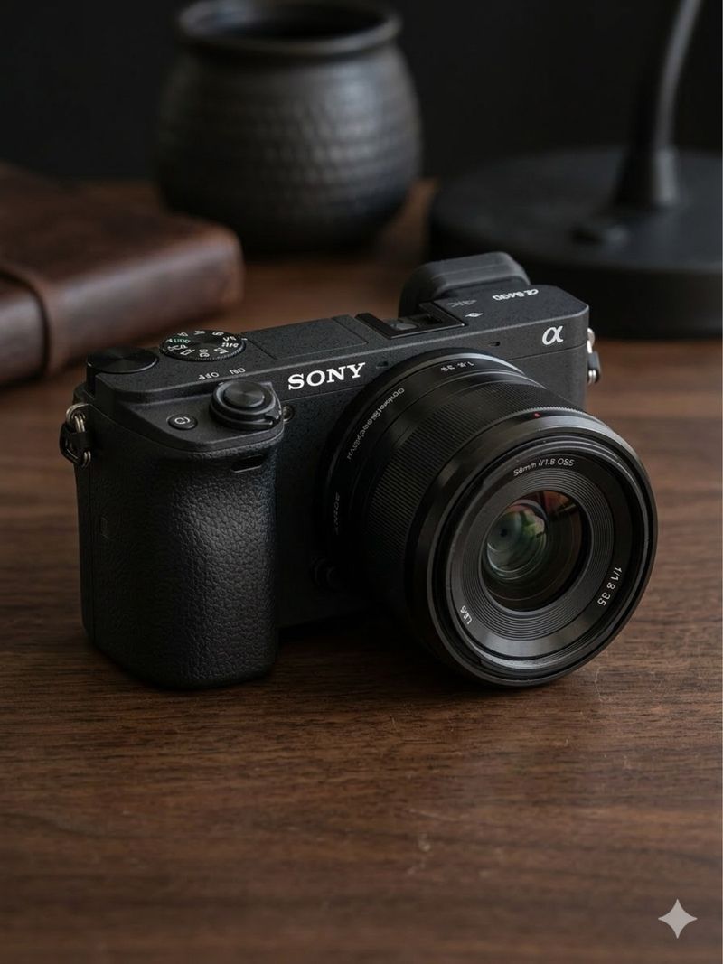 Cámara Sony a6400 + Lente 35mm f/1.8