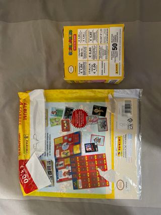 Caja Cromos Super Mario Bros + Álbum Sellado
