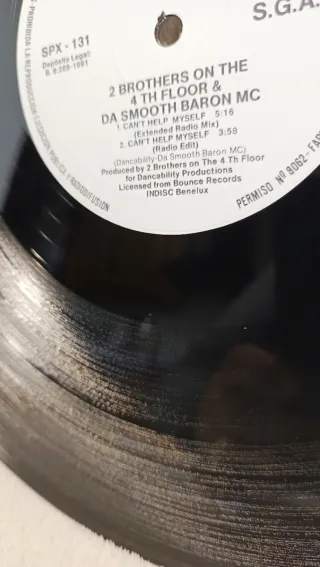 2 Brothers - Can't Help Myself 12" 1991 NM/NM