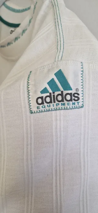 Camiseta Adidas Equipment Blanca Vintage 90s