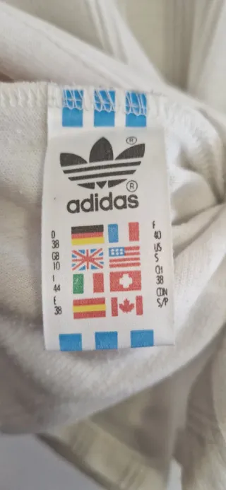 Camiseta Adidas Equipment Blanca Vintage 90s