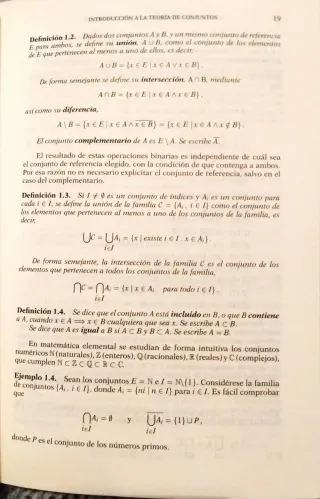 Álgebra y Fundamentos. Una Introducción
