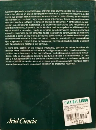 Álgebra y Fundamentos. Una Introducción