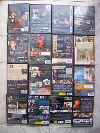 Lote 80 DVDs Leonardo DiCaprio Michael Douglas