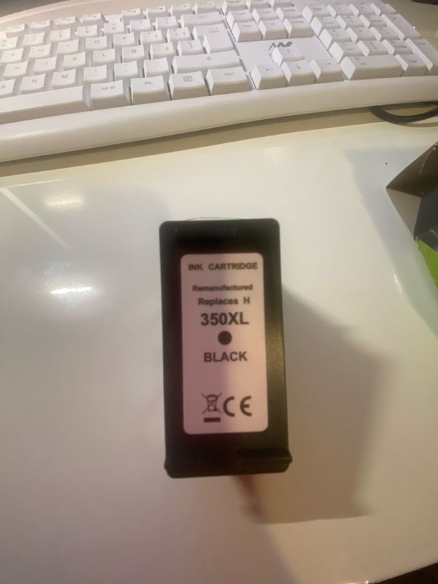 Cartucho Tinta HP 350 XL Negro Reciclado