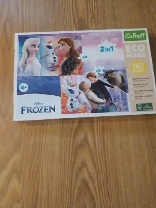 2 Puzzles Disney Frozen. 60 piezas