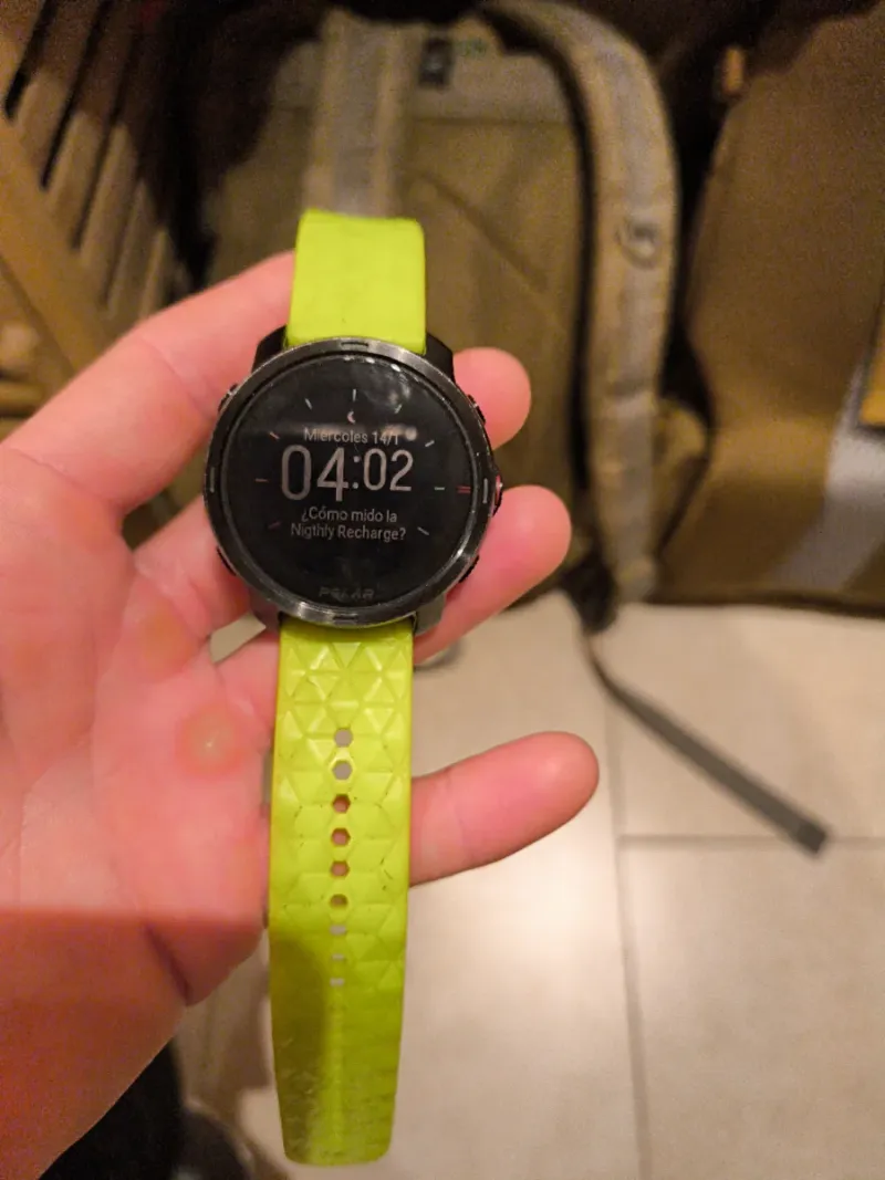 Reloj Polar Grit X Negro/Verde