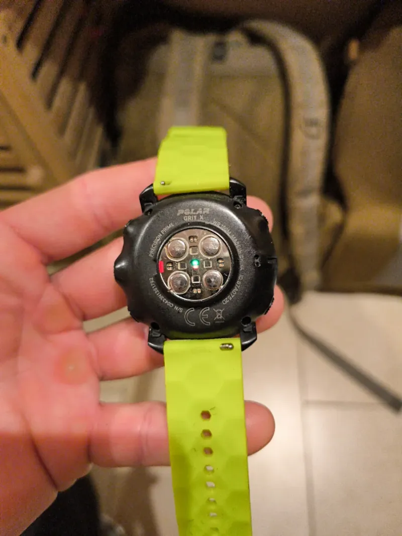 Reloj Polar Grit X Negro/Verde afbeelding 2