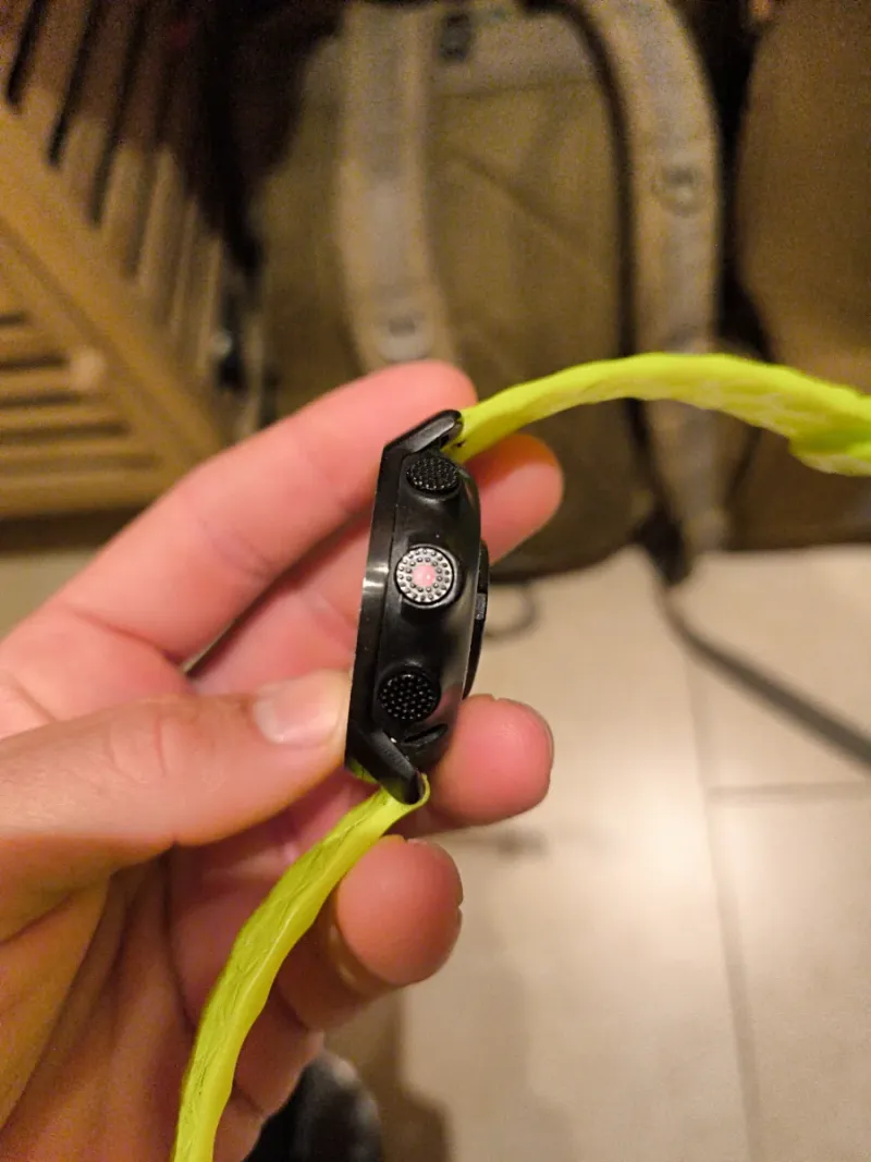 Reloj Polar Grit X Negro/Verde afbeelding 4