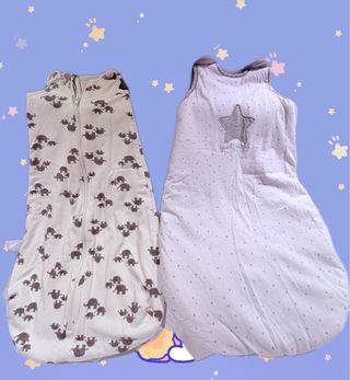 2 Sacos de Dormir Bebé 4-12 Meses