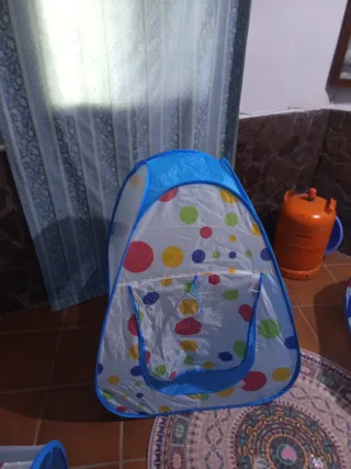 Parque Infantil 3 en 1 Azul