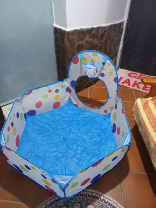 Parque Infantil 3 en 1 Azul