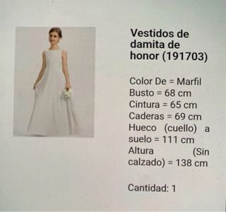 Vestido, Zapatos y Diadema