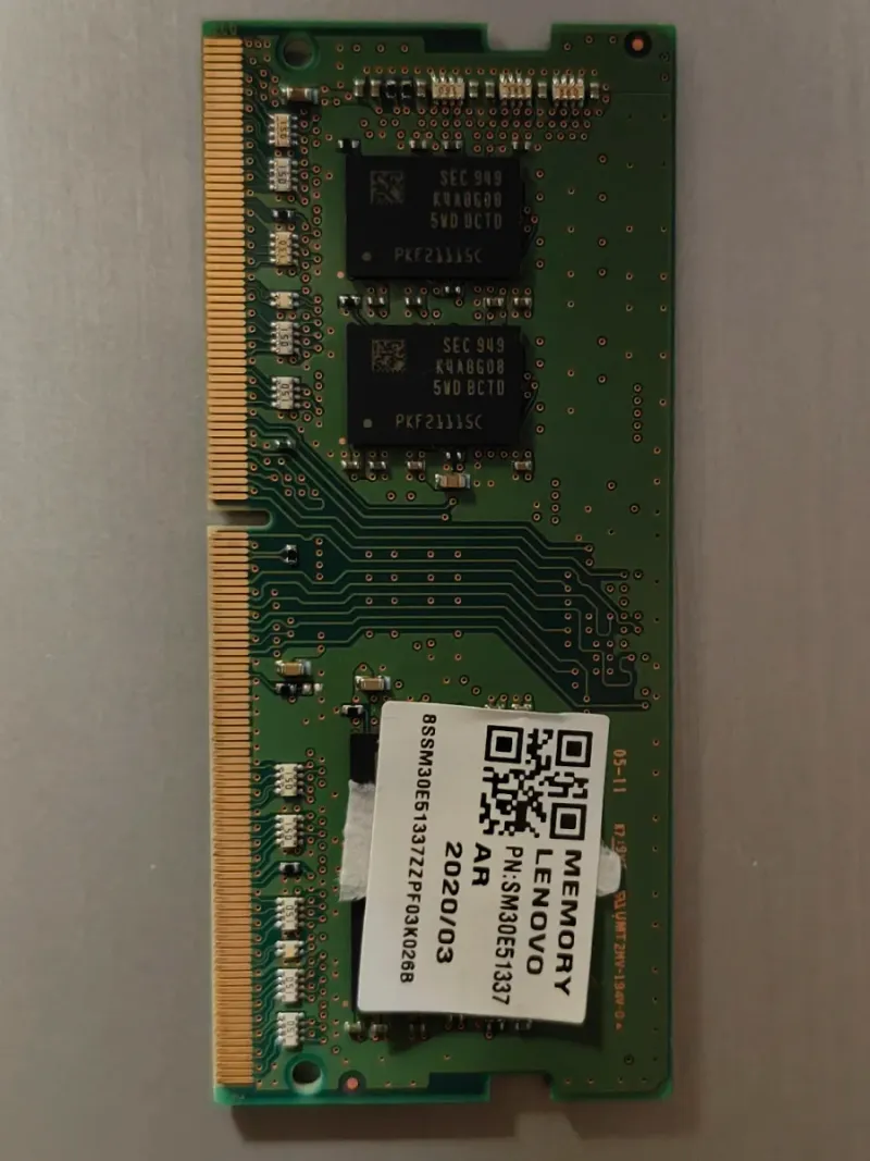 Memoria RAM Samsung 8GB DDR4 2666MHz SODIMM