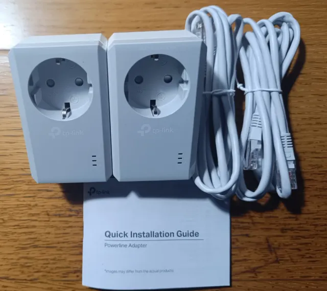 Kit Adaptadores Powerline TP-Link TL-PA4010P 600Mb