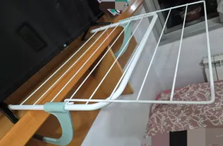 Tendedero plegable metal y plástico