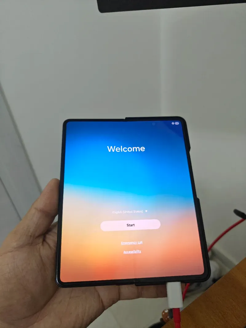 Samsung Z Fold 3 Negro afbeelding 3