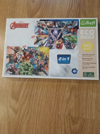 2 Puzzles Avengers 60 piezas Trefl Eco