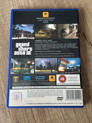 Grand Theft Auto III PS2