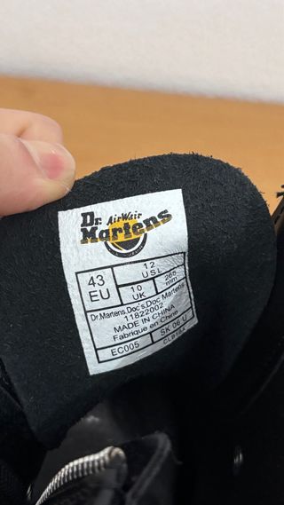 Botas Dr. Martens x Rick Owens