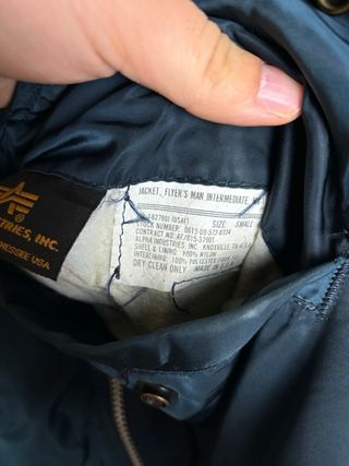 Alpha Industries Bomber Jacket USA