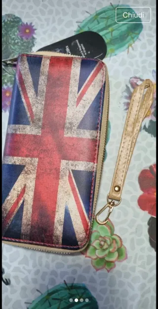 Portafoglio Union Jack NUMBERIGIFTS