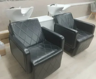 Conjunto lavacabezas peluquería