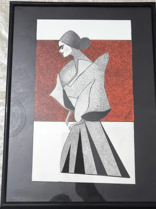 4 Cuadros Abstractos Hechos a Mano