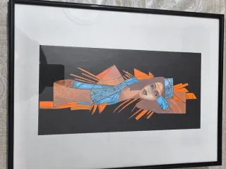 4 Cuadros Abstractos Hechos a Mano