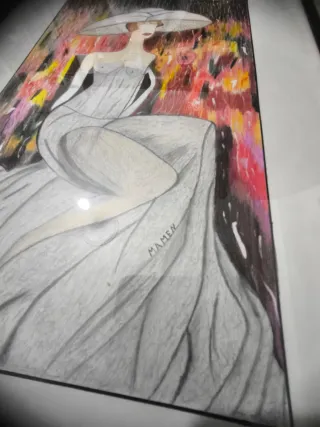 4 Cuadros Abstractos Hechos a Mano